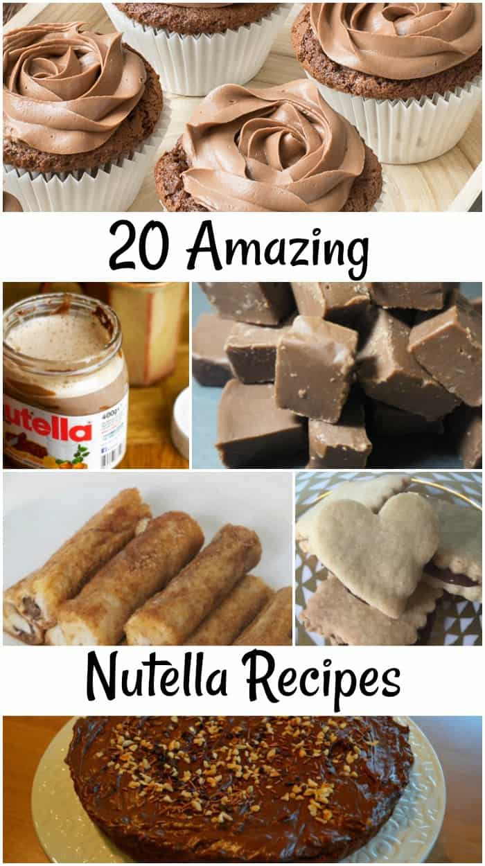 20 Amazing Nutella Recipies #worldNutelladay