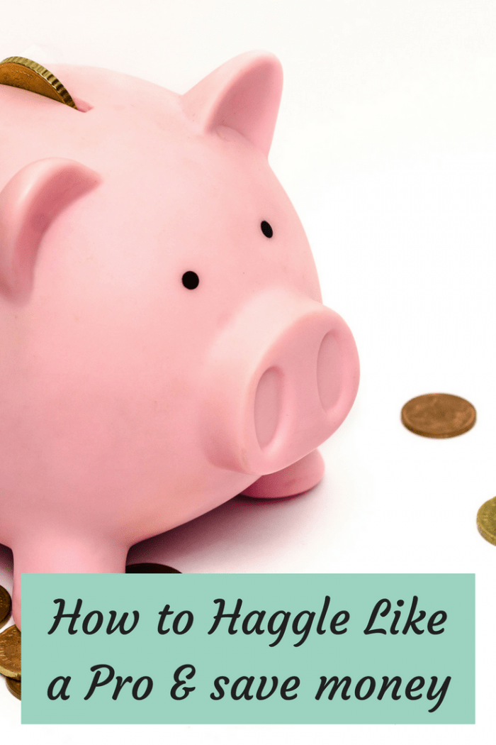 Learn to haggle & save money!