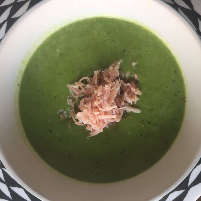 pea and mint soup